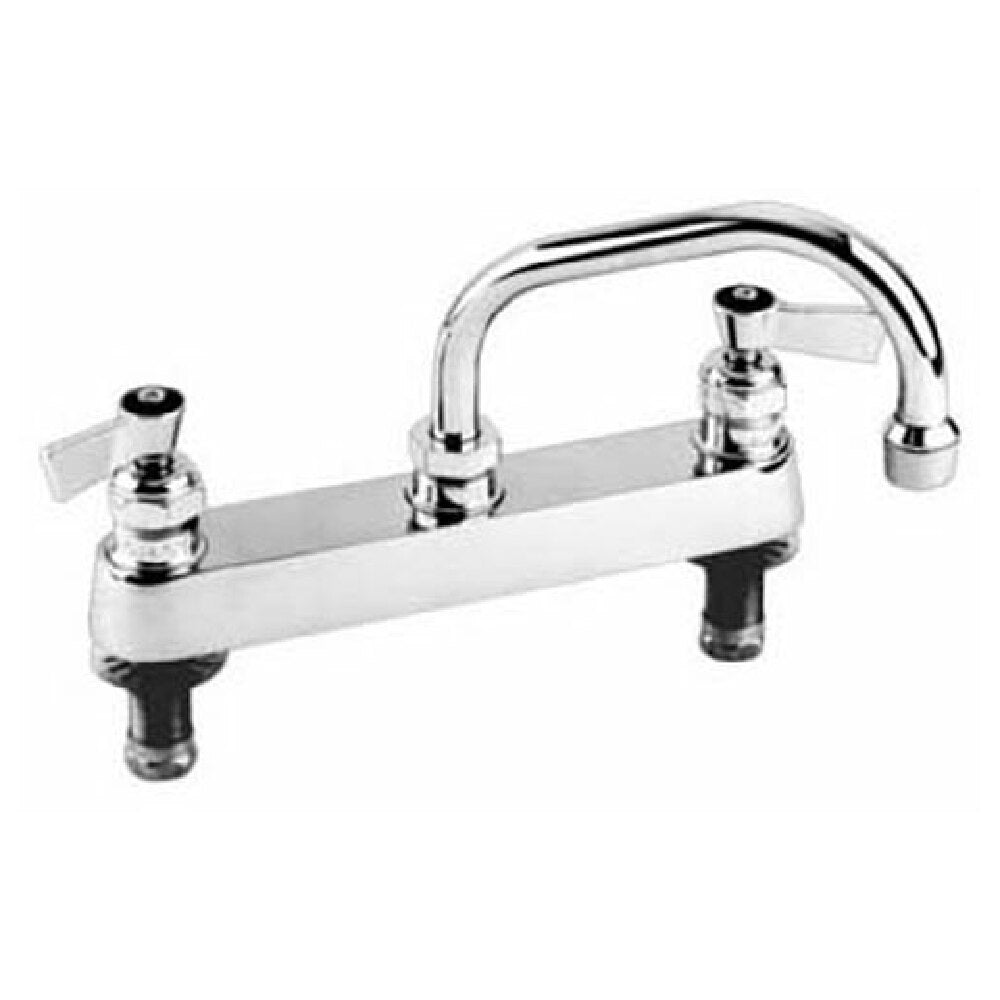 Fisher Manufacturing 57673 Faucet 8"dk Leadfree Ss 14"sp