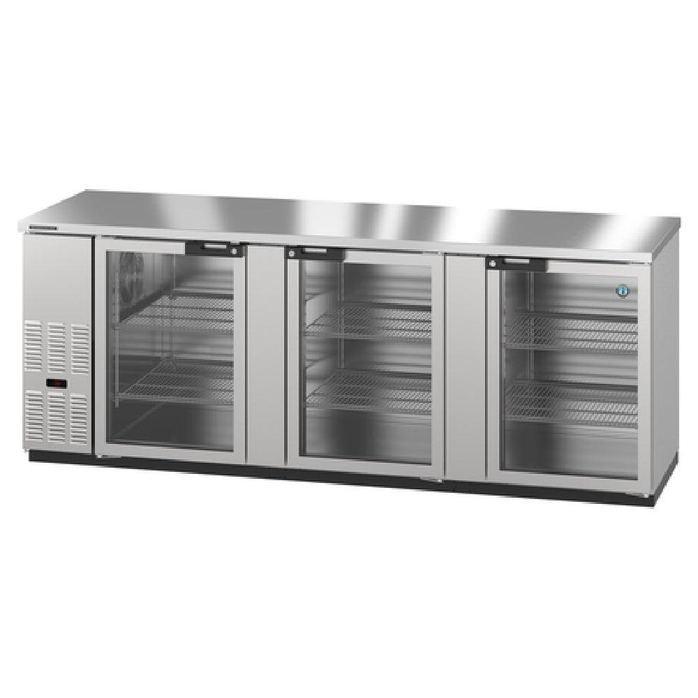 Hoshizaki BB95-G-S - Refrigerated Back Bar Cooler, Reach-in, Three-section