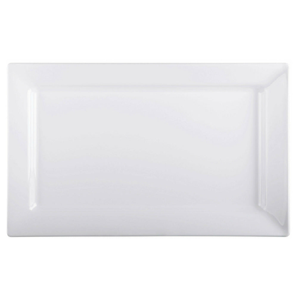 Elite Global Solutions Q2-V1710-W Serving Platter 17-1/4"L X 10-1/2"W X 1-1/2"H