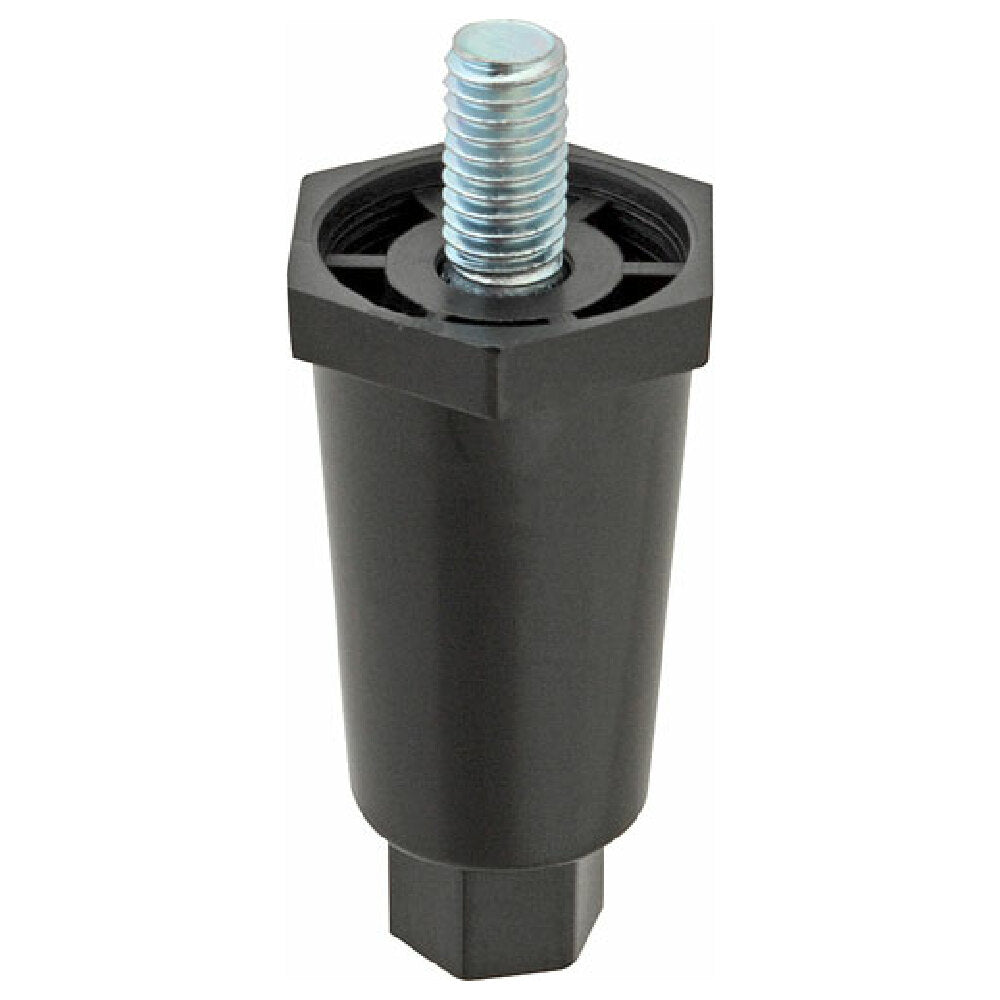 Component Hardware Group A60-0431 Leg 3/8 16 2 1/2"h Plst Blk
