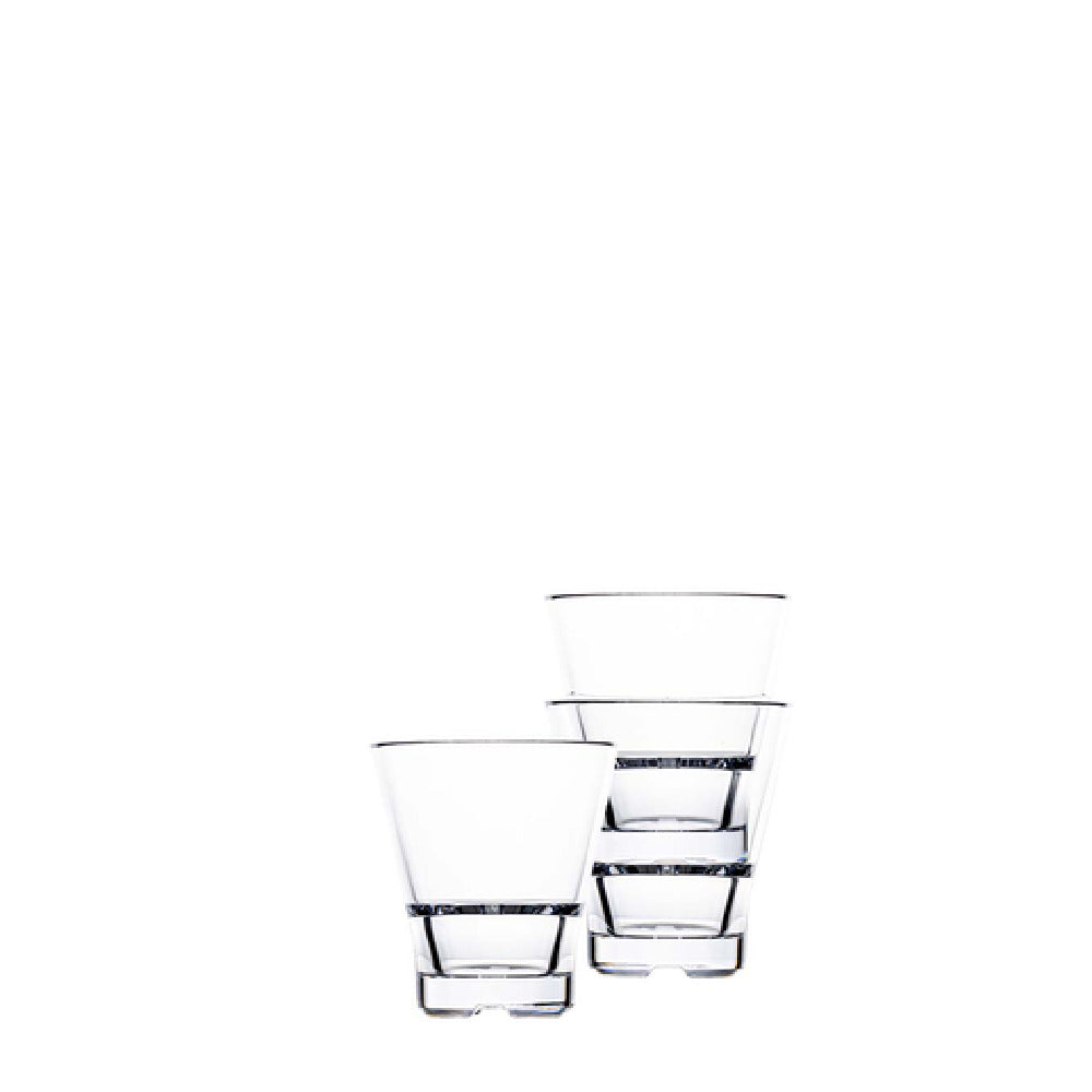 Hospitality Brands HUF079-012 Bold Drinkware™ Club Stack Rocks Glass 5 Oz.