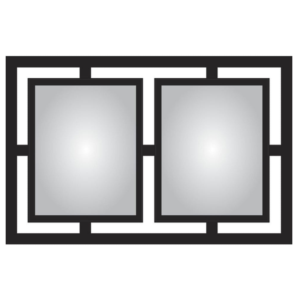 Hubert 15233 - Menu Board, 2-pocket, Wall-mount