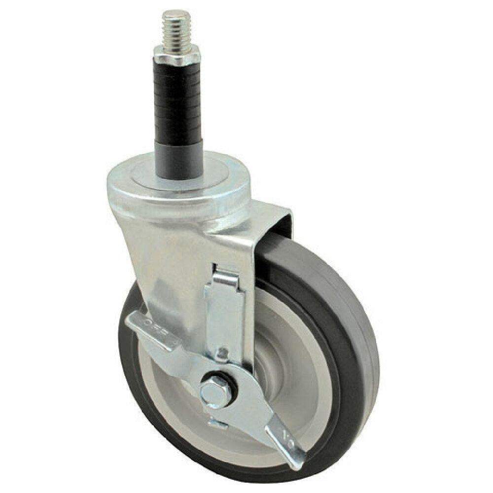 Component Hardware Group CHGCMS1-5GBN Caster Stem 5" W/brk Gry