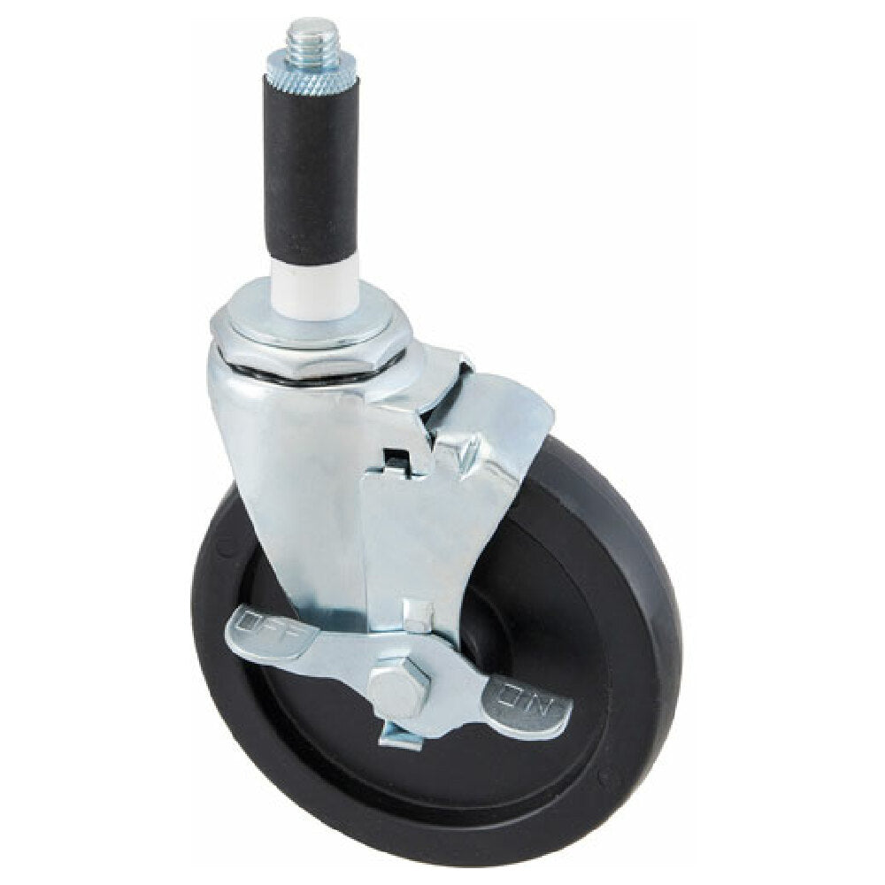 Component Hardware Group C13-1151 Caster Stem5"od W/brake Black