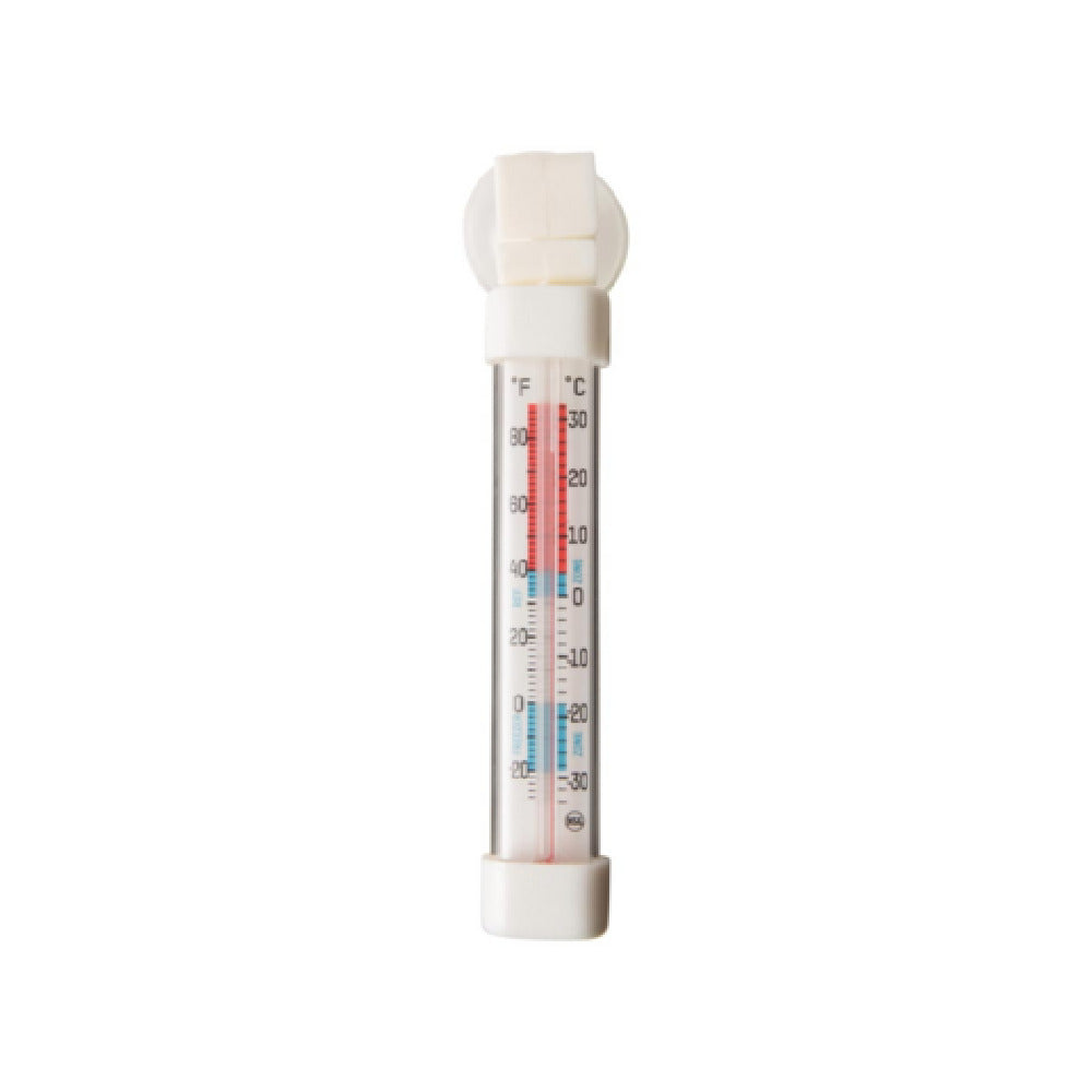 Royal TAY 3509 - Refrigerator/Freezer Thermometer, Tube Type - 20° To 80°F (-30° To 30° C) Temperature Range