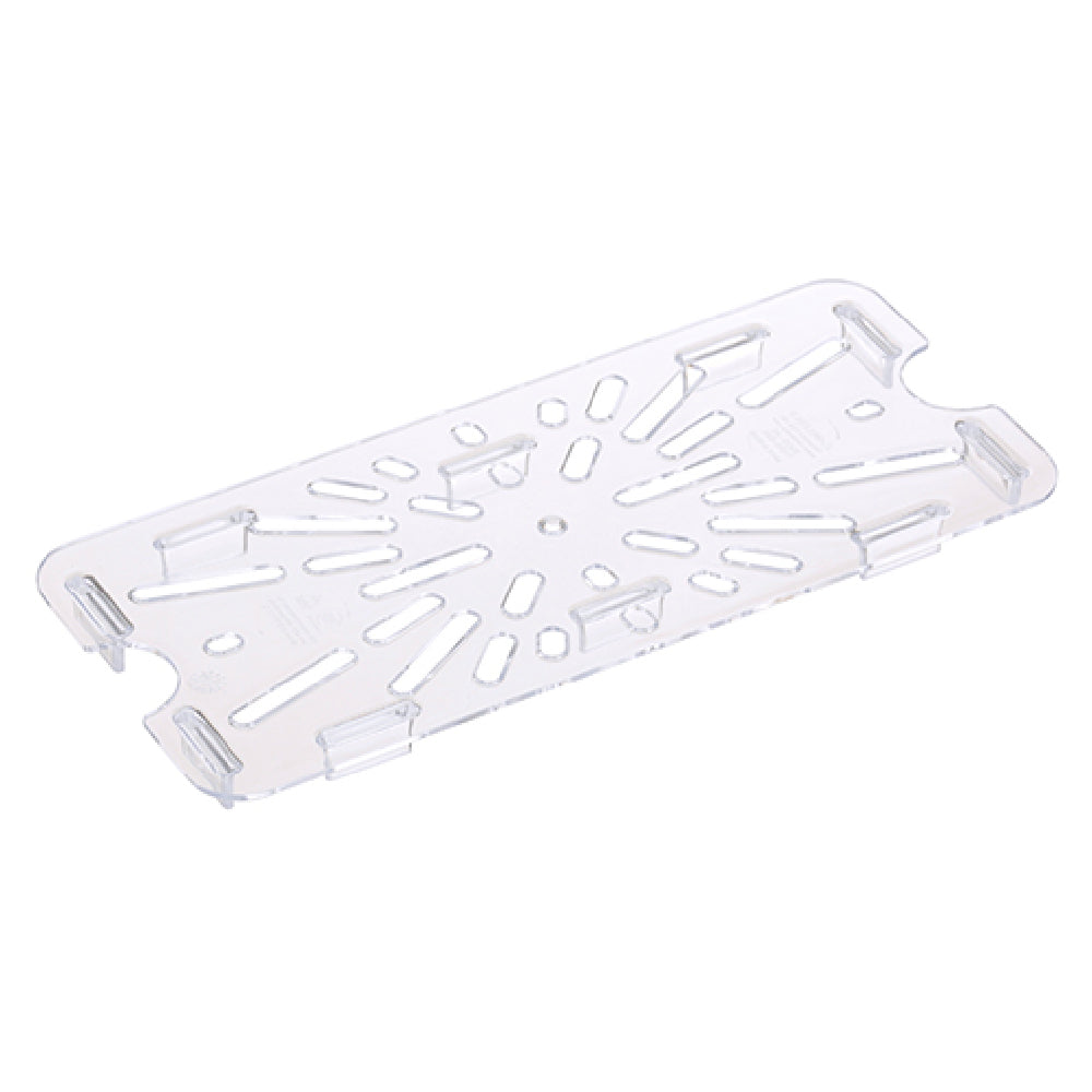 Carlisle Foodservice 3067007 Shelf Drain Third Clear