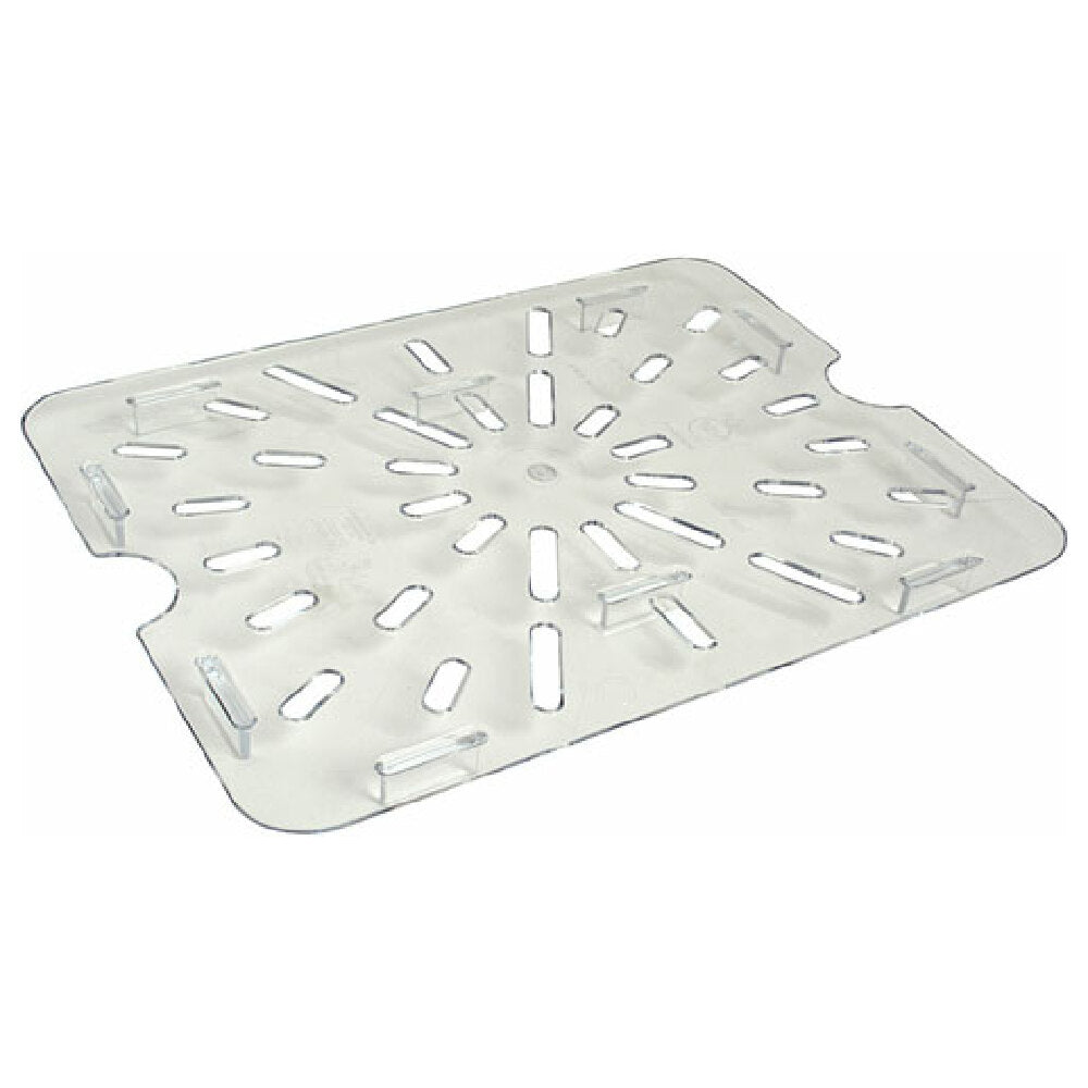 Carlisle Foodservice 1023507 Shelf Drain (half Clear)