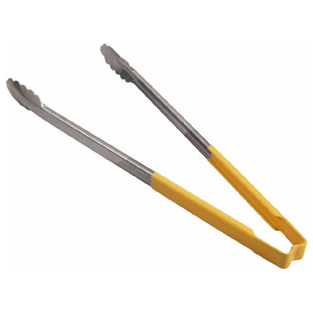 Vollrath/Idea-Medalie VOL4781650 Tongs Scallop 16" Ylw Hdl