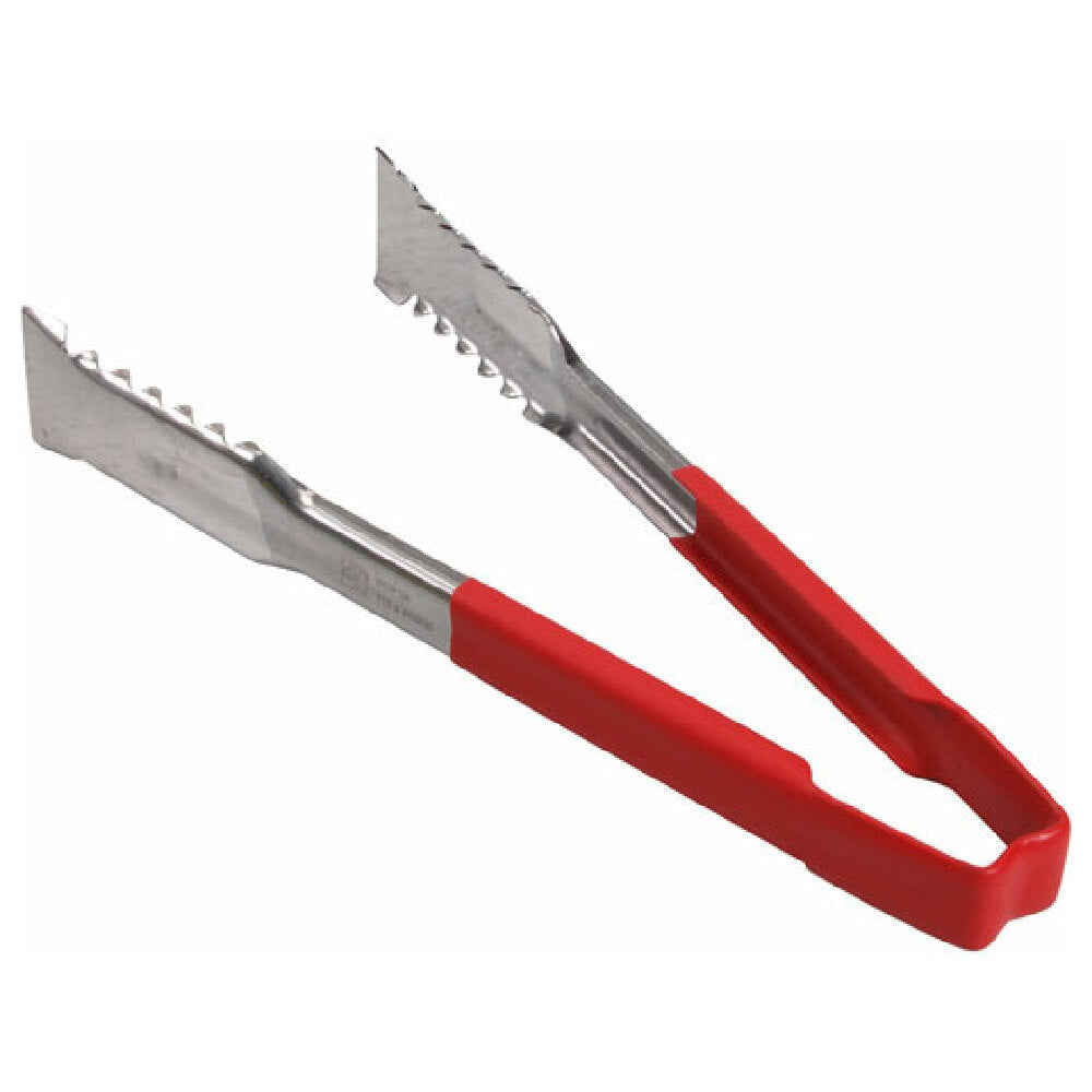 Edlund 32011 Tongs Versagrip 9.5" Red Hdl