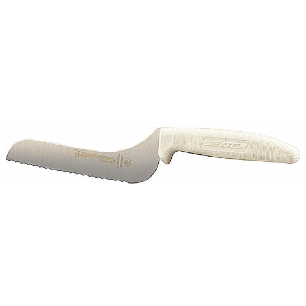 AllPoints 1371544 Slicer5" Scalloped Offse T Wht
