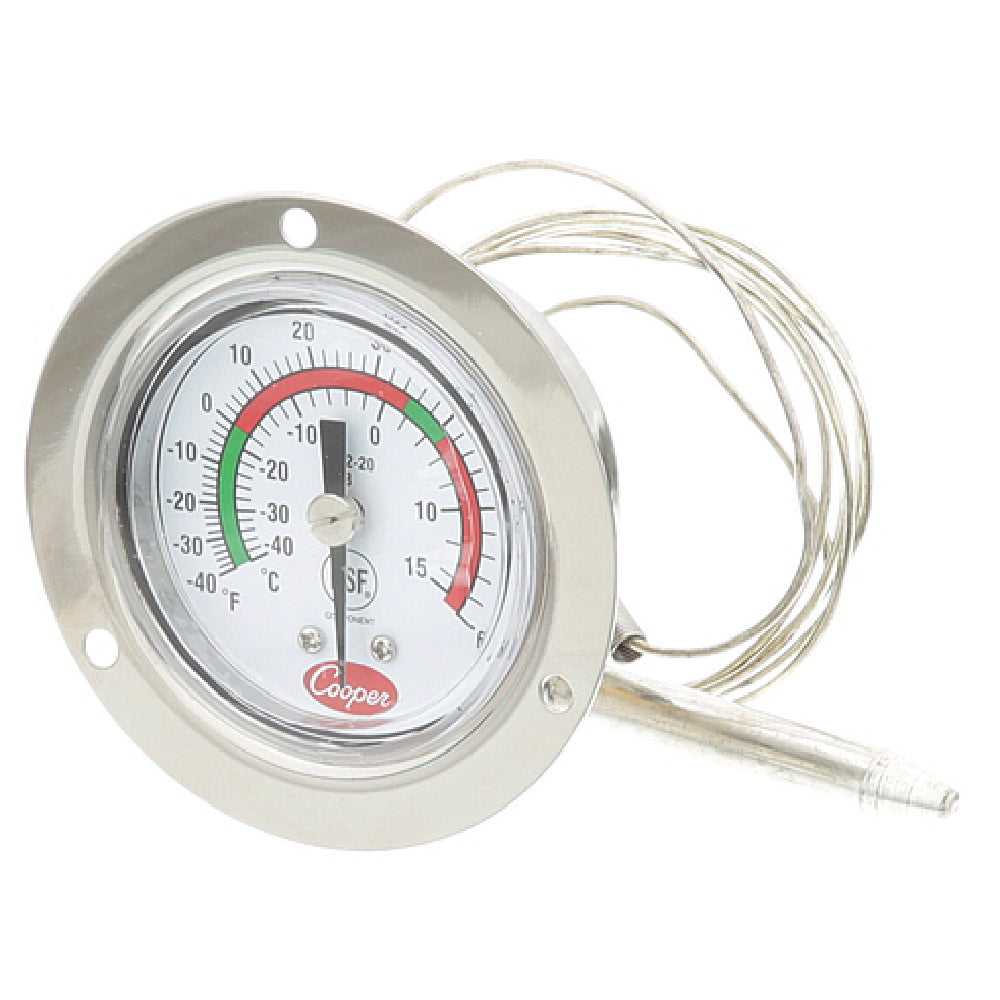 Cooper Thermometer 6142-20-3 Thermometer Flange Mt 40/60f