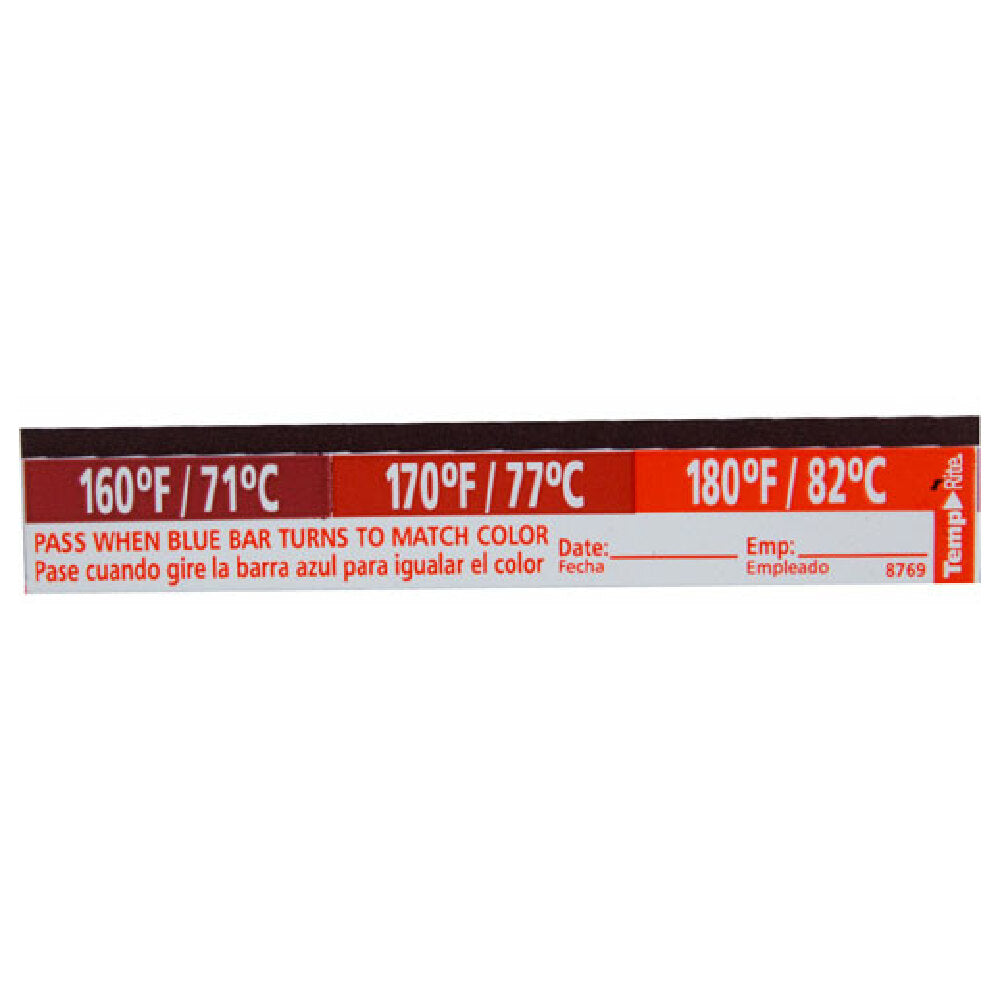 Taylor Thermometer 8769 Label Temperature 160/170/180