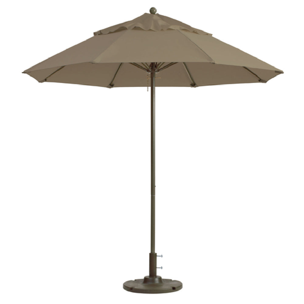 Grosfillex 98868131 Windmaster Umbrella 9 Ft. Round Top