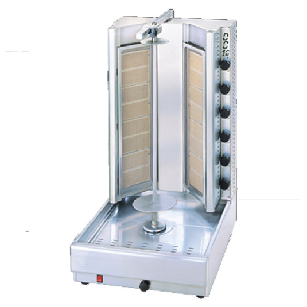 Eurodib DG16VN Visvardis Turbo Gyro Machine Gas 27" X 23 X 41"H