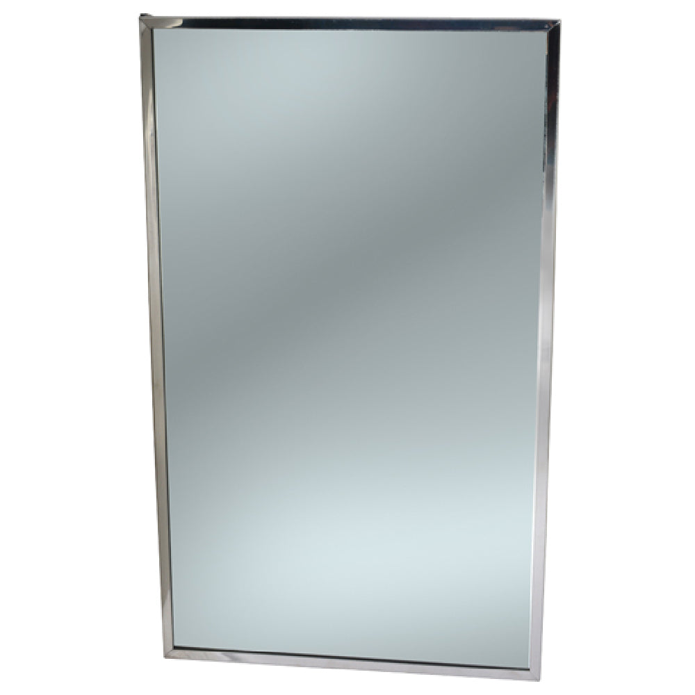 Bobrick 165 1830 Mirror Framed30"h X 18"w S/s