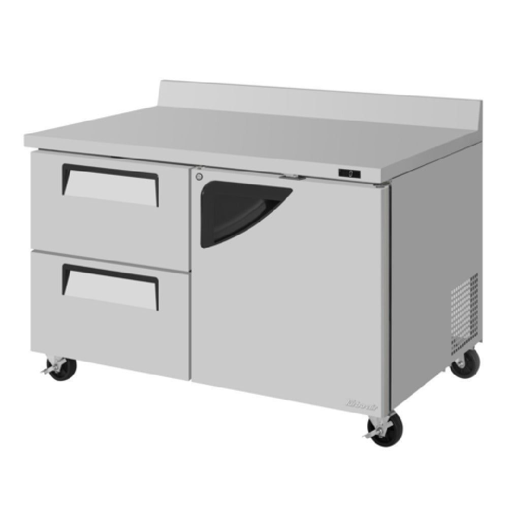 Turbo Air TWF-48SD-D2R-N Super Deluxe Worktop Freezer Two-section 48-1/4"W X 30"D X 34-1/4"H