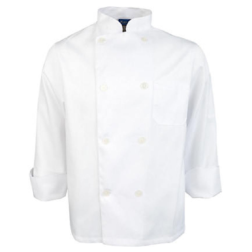 KNG 1434S Kng Sm Chef Coat Long Sleeve