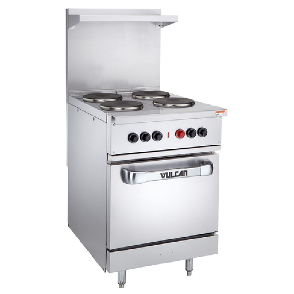 Vulcan EV24S-4FP480 - Restaurant Range, Electric, 24"