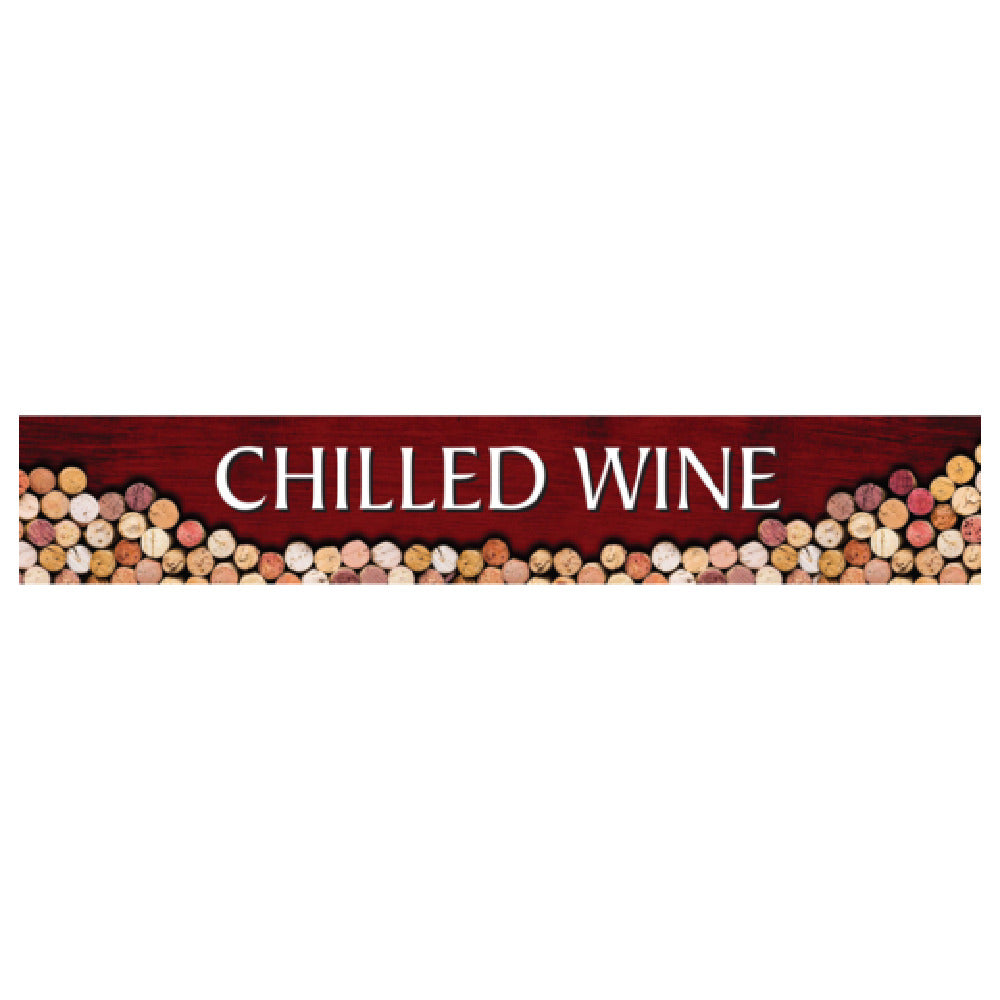 Beverage Air 409-422C-121 Cork Chilled Wine Sign For MMR/MMRR49