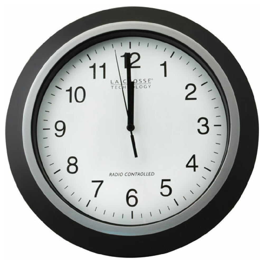 Private Label WT-3129B Clock Wall 12" Atomix