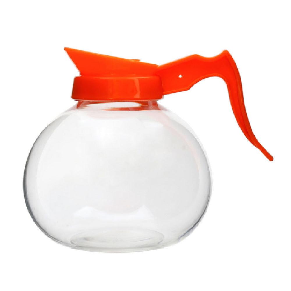 CACChina BVCD-64OR-G - Coffee Decanter, 64oz., Ergonomic Spout & Handle