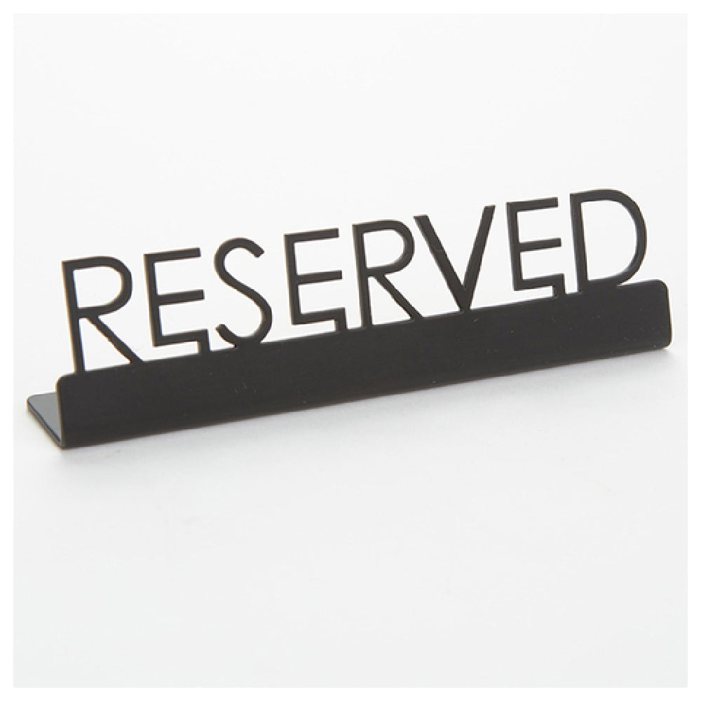 American Metalcraft SBR5 Sign "reserved" 5"L X 3/4"W X 1-1/4"H