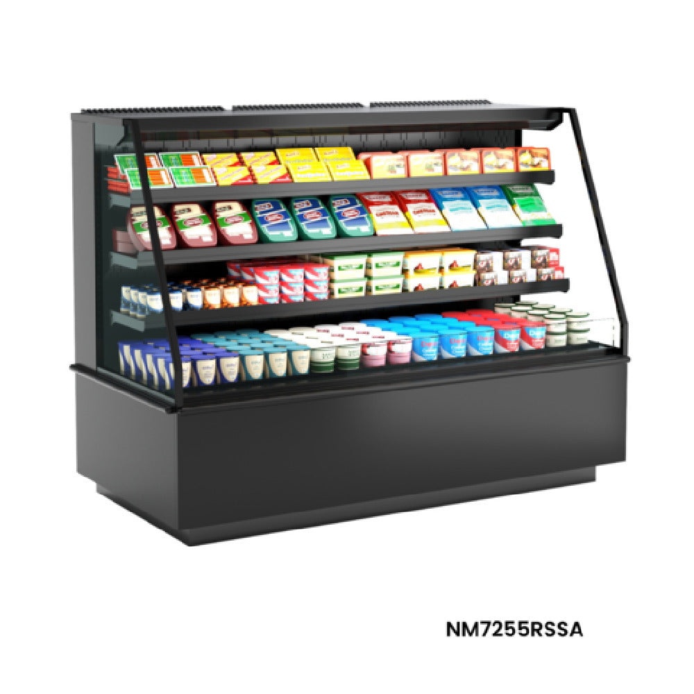 Structural Concepts NM7255RSSA Blend® Refrigerated Self-Service End Cap 71-3/4"W X 34-3/8"D X 55-3/8"H