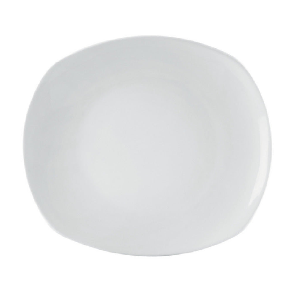 CAC China KYT-21 Key West Plate 12"L X 10-1/2"W X 1-1/4"H Rectangular