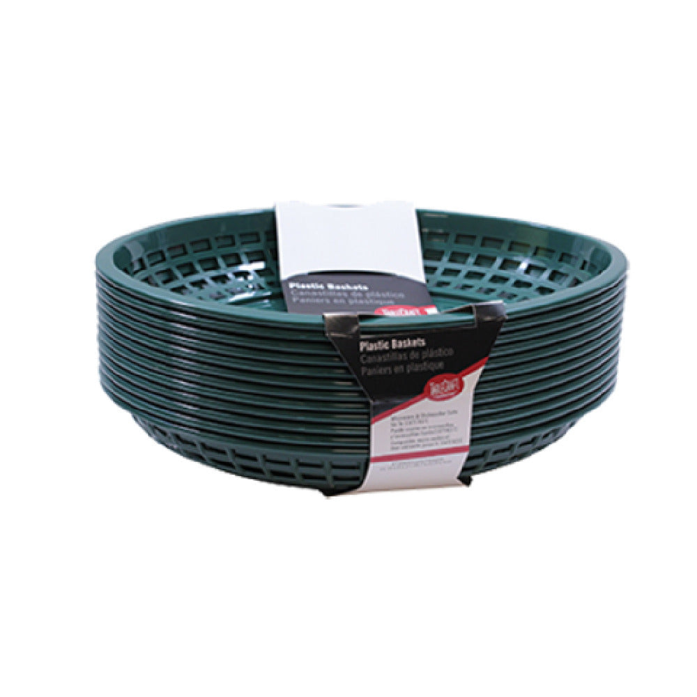 Tablecraft C1084FG Cash & Carry Baskets 11-3/4" X 9" X 1-3/4" Jumbo