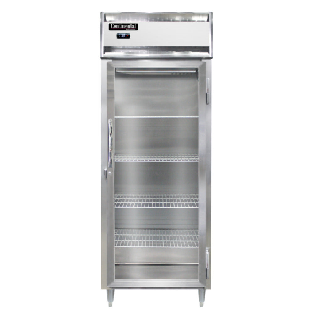 Continental Refrigerator DL1WE-PT-GD-SD Designer Line Heated Cabinet 22 Cubic Ft. Capacity