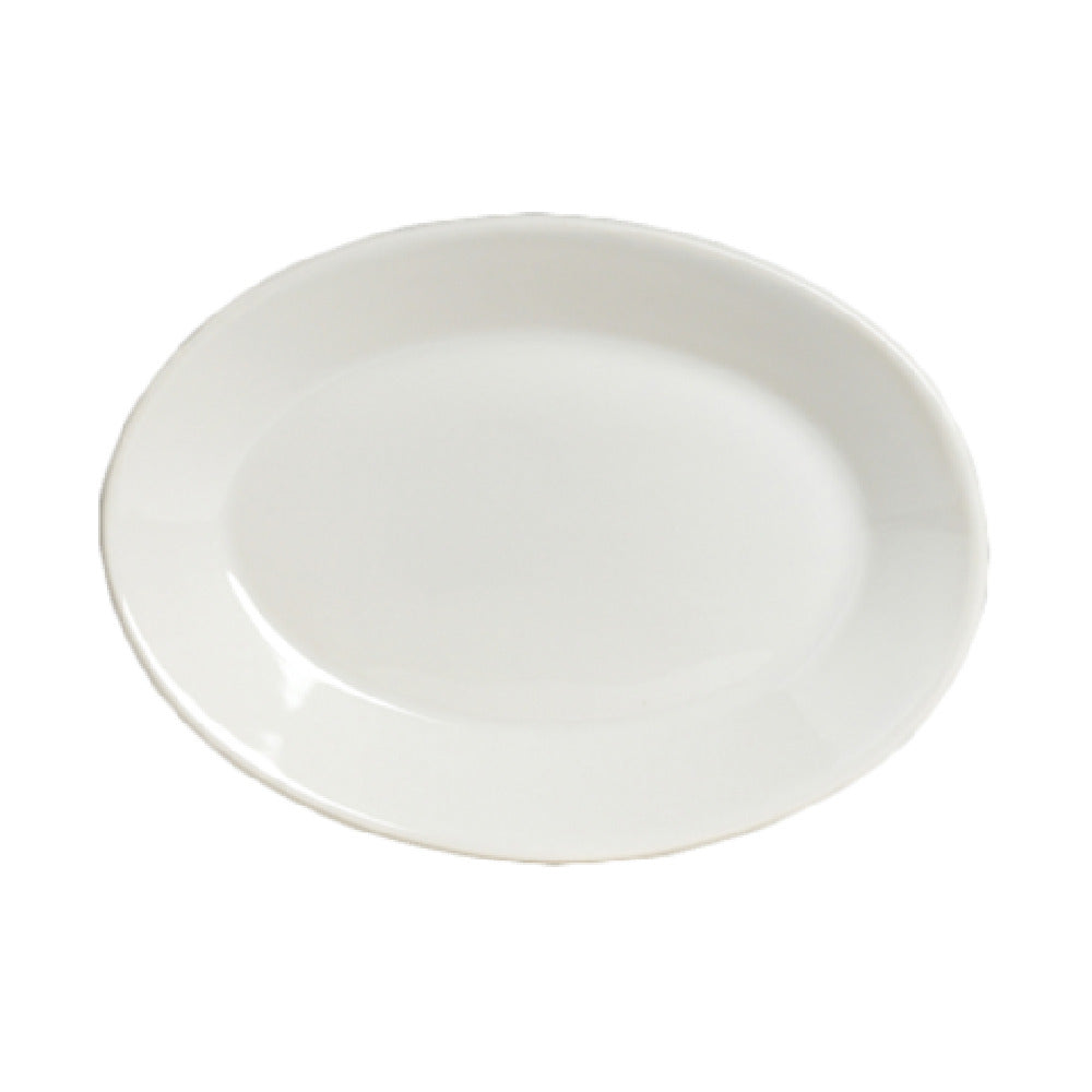 Steelite A100P139 Oval Rolled Edge Platter 9.0" X 7.0" American Basics