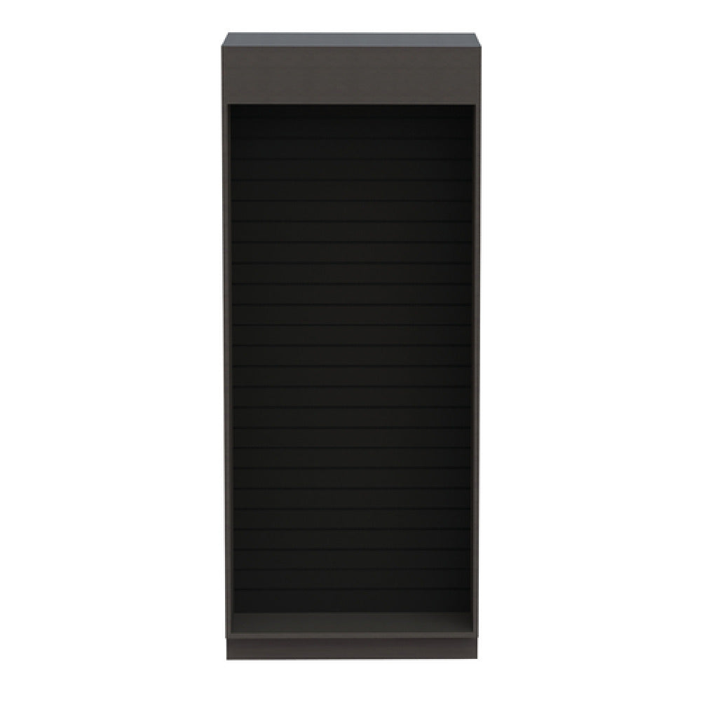 Hubert 77118 - Expressly Hubert® Micro Market Slatwall Snack Kiosk, 36"W X 26 3/4"D X 88"H