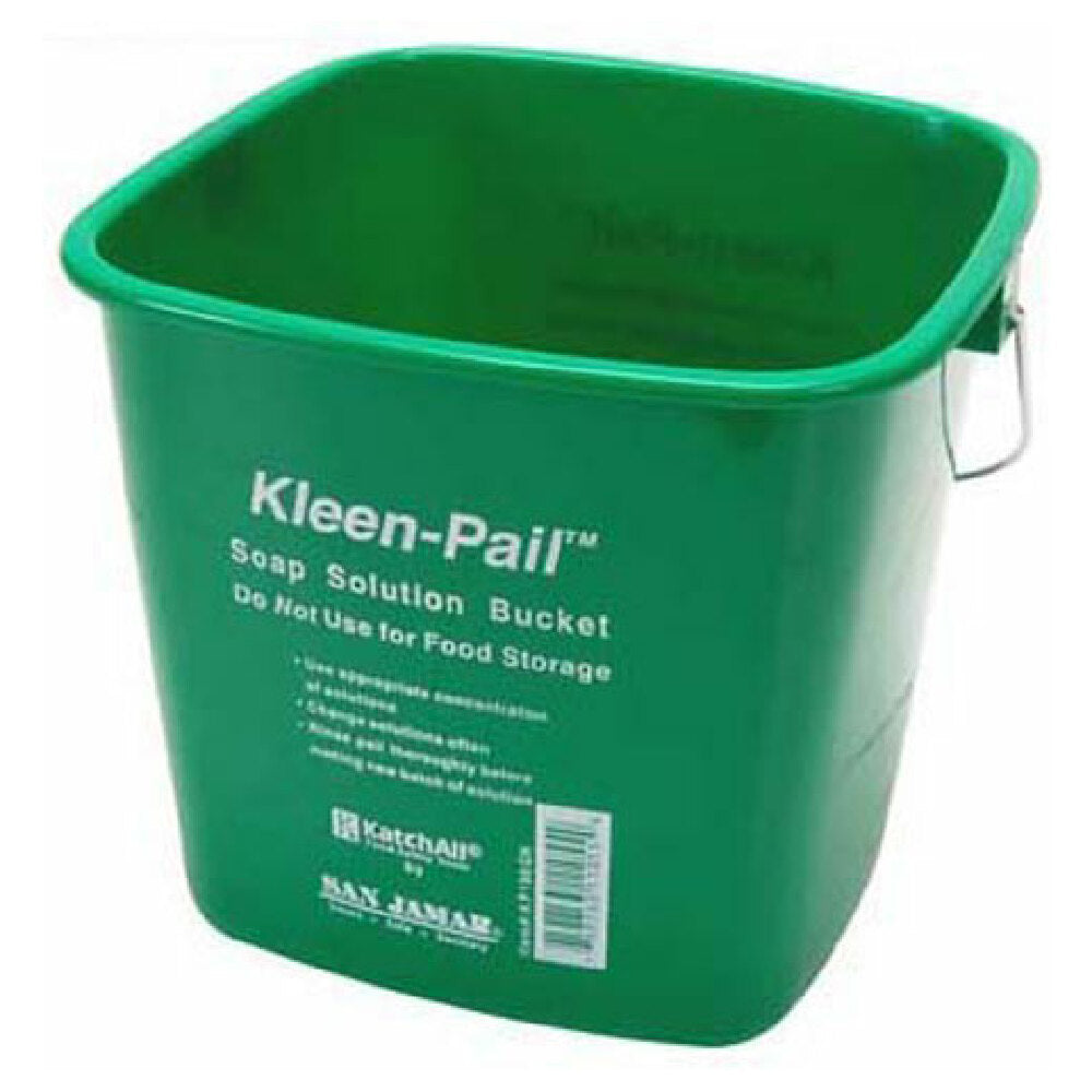 San Jamar KP196GN Pail Green 6qt