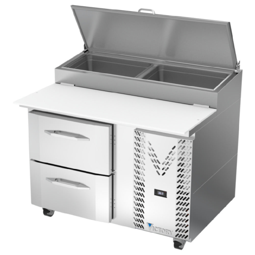 Victory VPPD46HC-2 Pizza Prep Table Powered By V-Core™ One-section