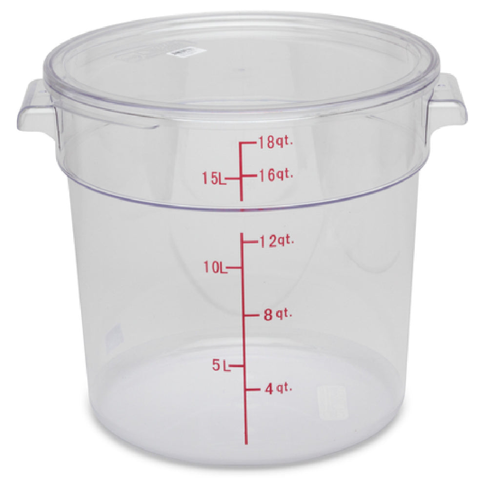 Royal ROY PCRC 16 - Storage Container, 18 Qt., Round