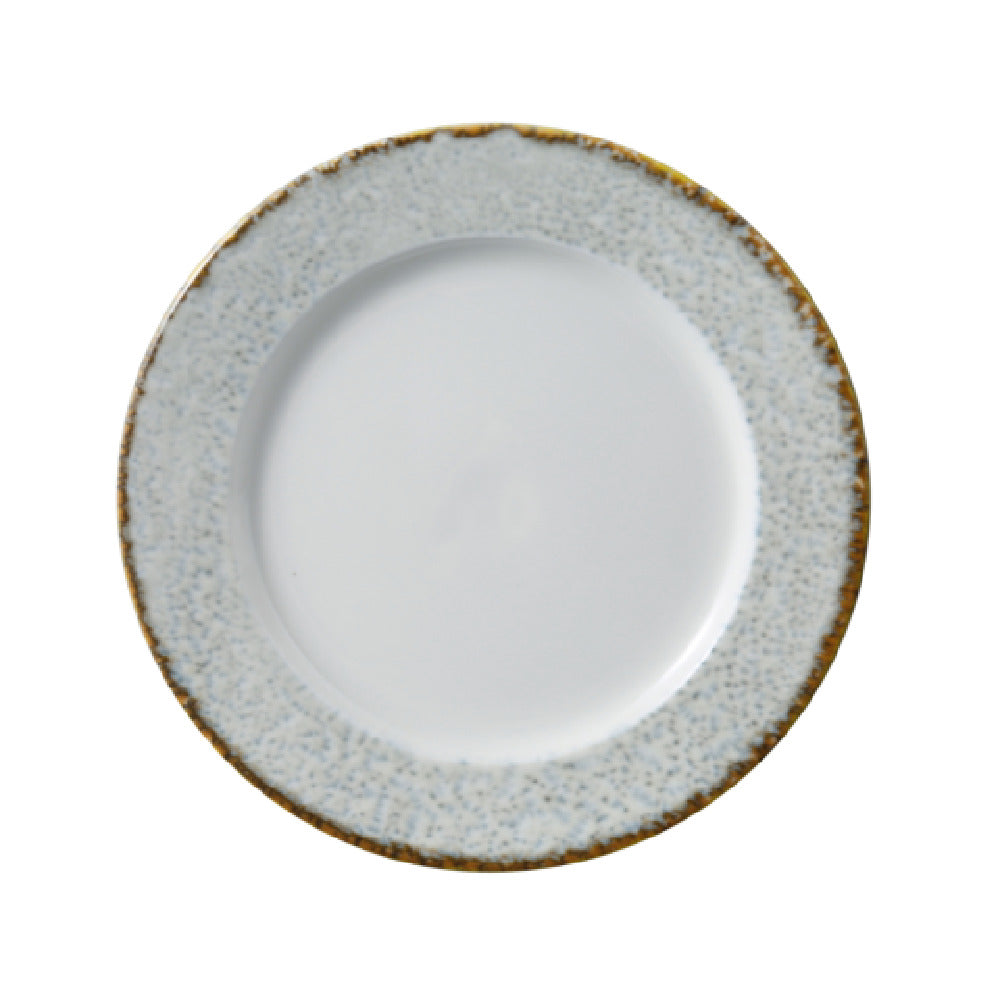 Yanco IB-106 - Iris Blue Bread Plate, 6 1/8" X 1/2", Blue
