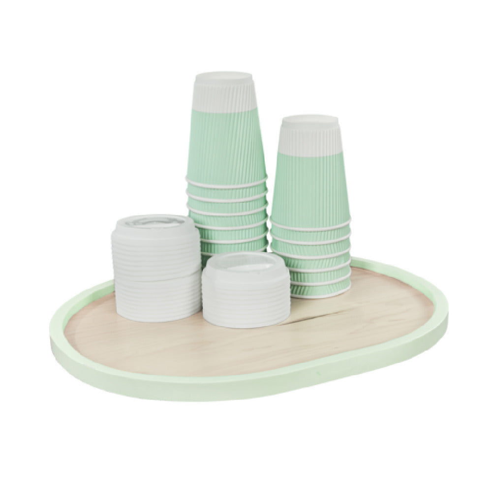 Cal Mil 22379-1316-107 Blonde Serving Tray 13" X 16" Oval