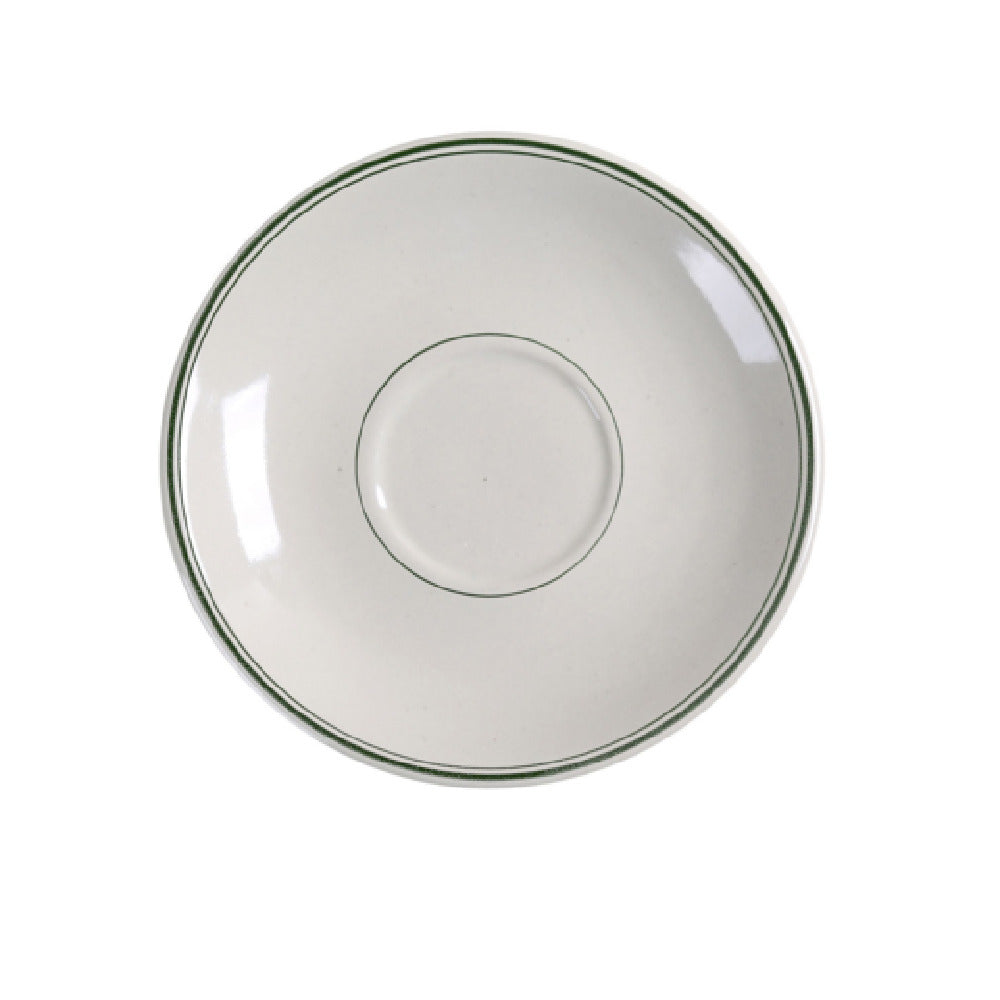 Yanco GB-36 Green Band Saucer 4-1/2" Dia. Round