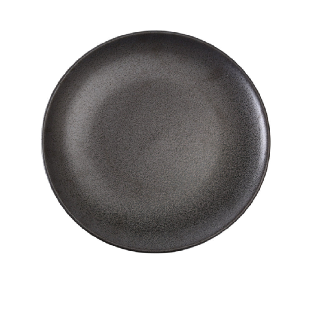 Yanco DB-107 Diamond Black Plate 7" Dia. X 3/4"H Round