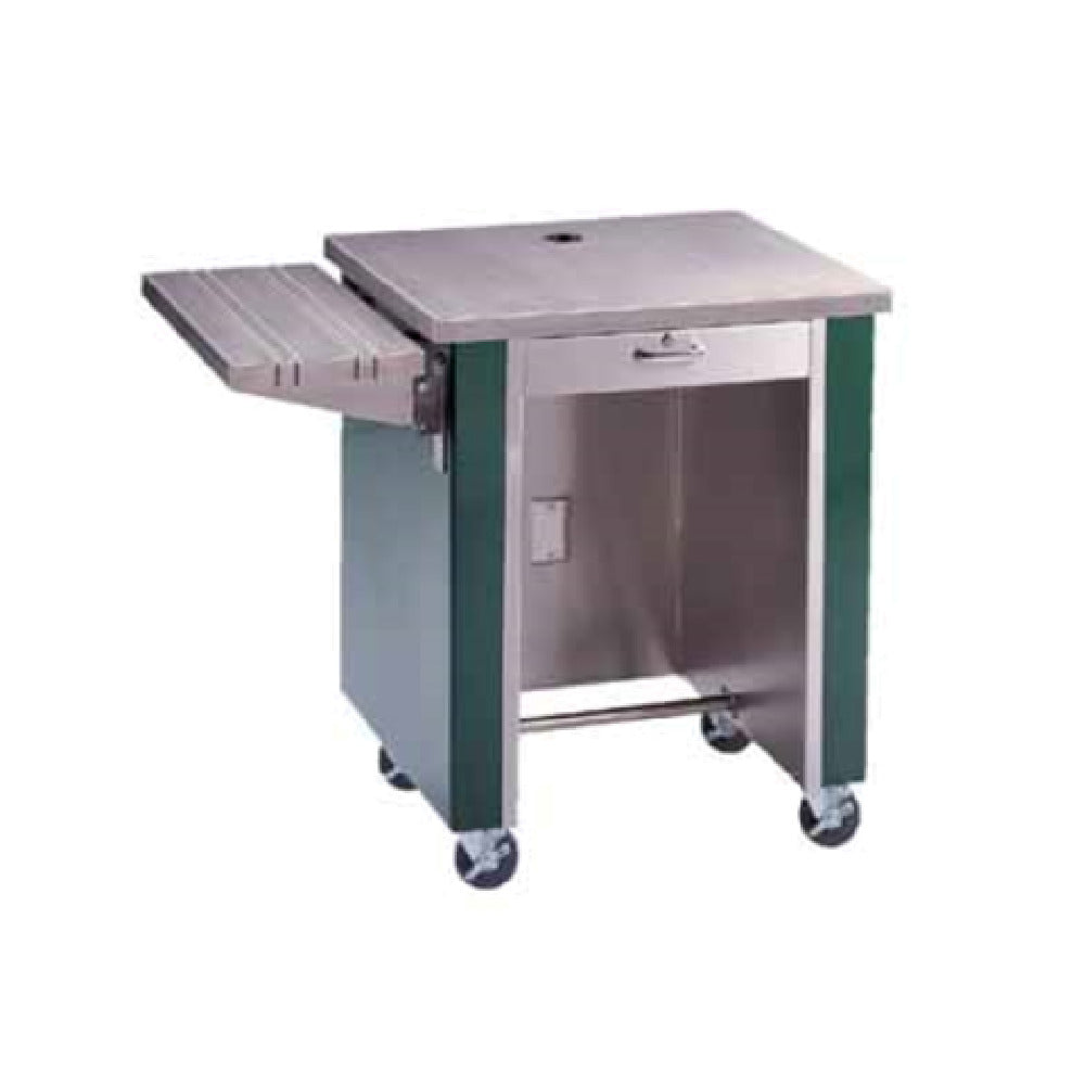 Piper Products R1-CS - Reflections Cashier Stand, (end) 28"L X 30"W X 36"H, With Drawer & Lock