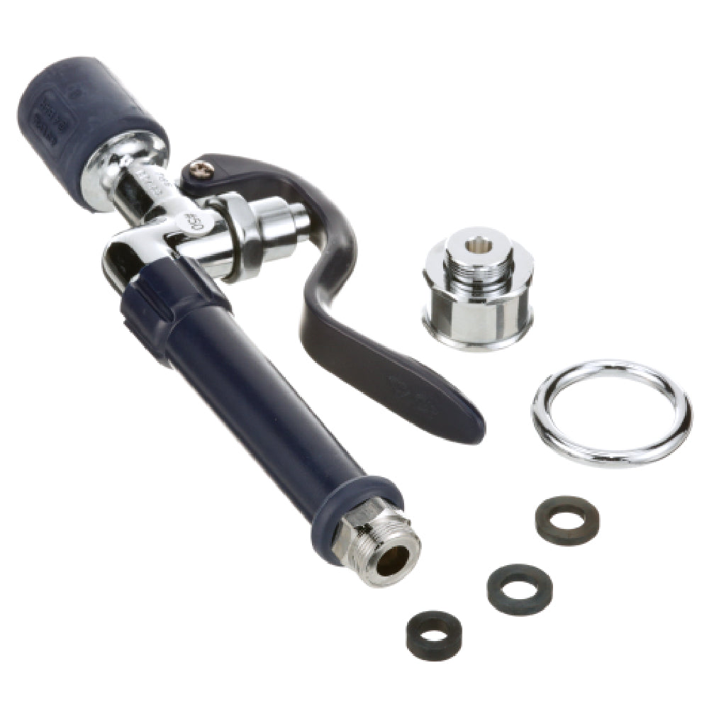 T&S Brass EB-0107-J-SWV 1.07 Gpm Spray Valve Blue Grip Handle