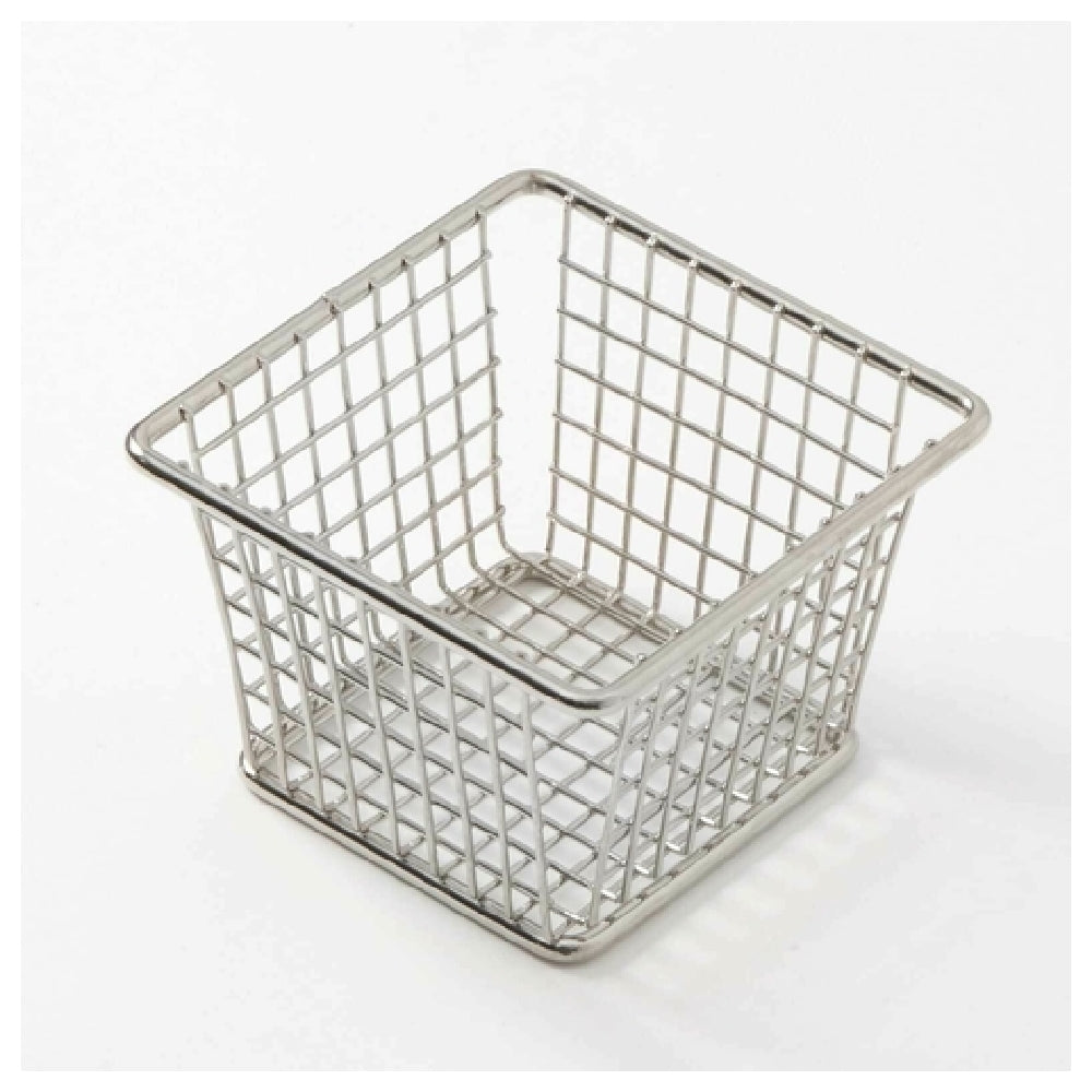 American Metalcraft FBSS44 Snack/Fry Basket 4"L X 4"W X 3"H Square