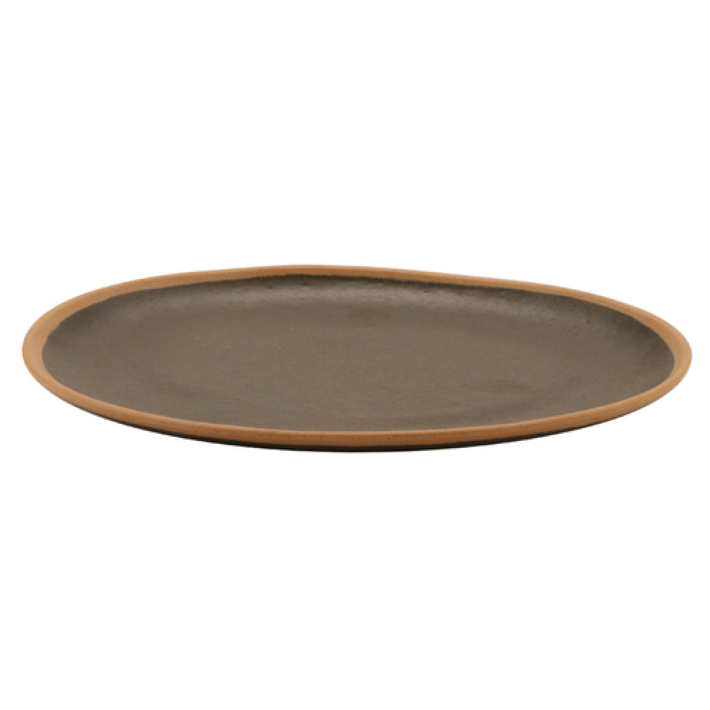 GET Enterprises P-129-BR Pottery Market™ Dinner Platter 11-3/4"L X 9-1/4"W Oval