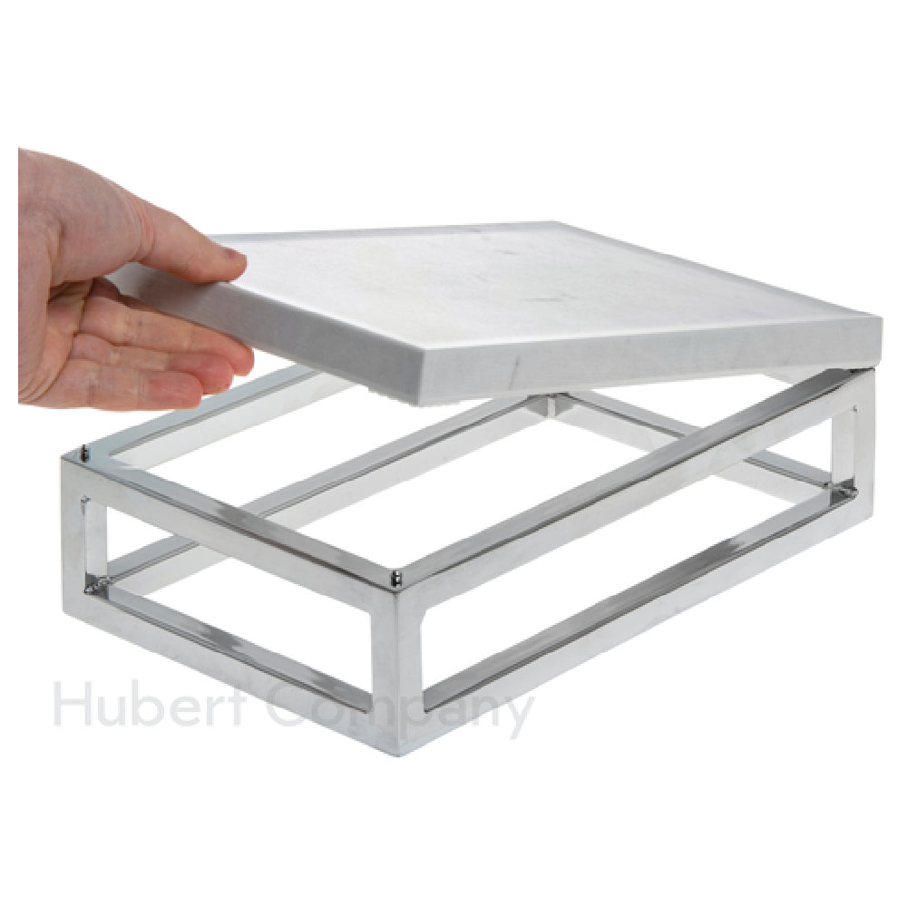 Hubert 17993 - Cerve Collection Riser, 10-7/16"L X 6-3/8"W X 3-1/5"H, Short