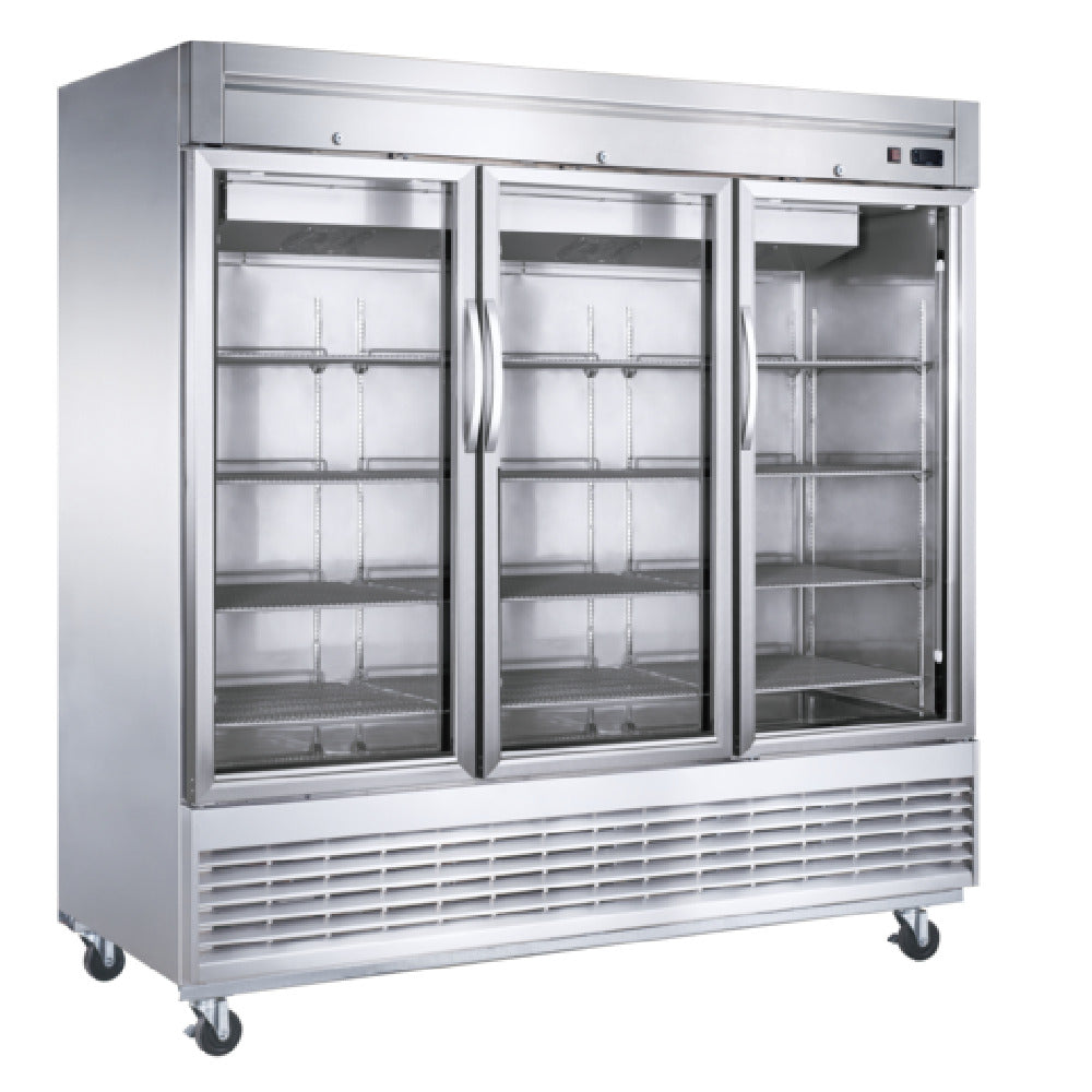 Dukers Appliance Co. USA Ltd. D83R-GS3 Refrigerator Reach-in Three-section