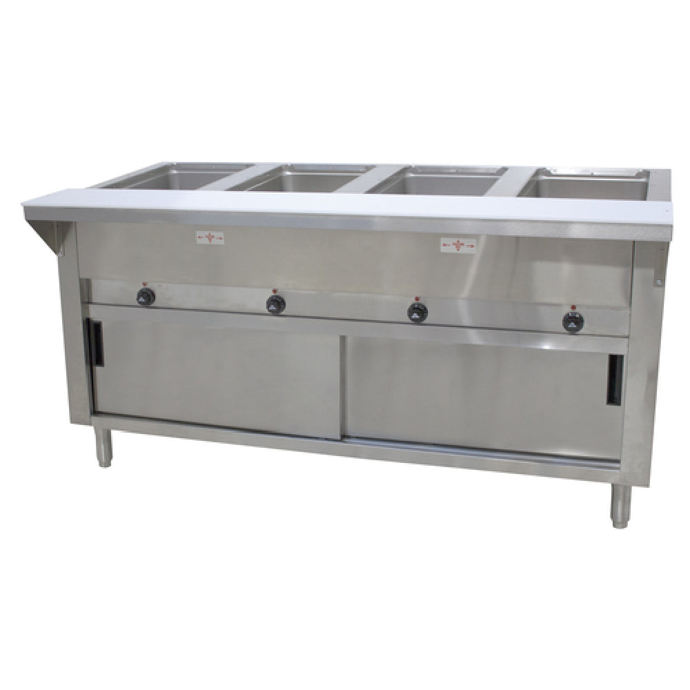 Advance Tabco SW-4E-120-DR Hot Food Table Electric 62-7/16"W X 30-5/8"D X 34-1/8"H