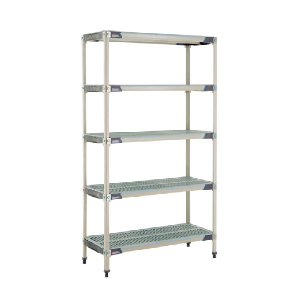 Metro 5X347GX3 MetroMax® I Starter Shelving Unit 42"W X 18"D X 74"H Rust Proof
