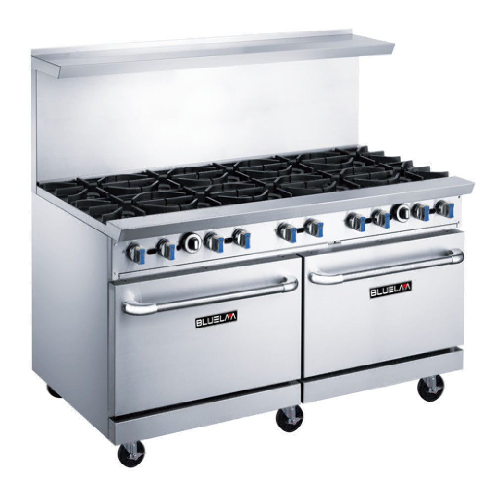 Blue Air BLR60-10B - BLUELAVA Range, Gas, 60"W X 31-1/2"D X 56"H