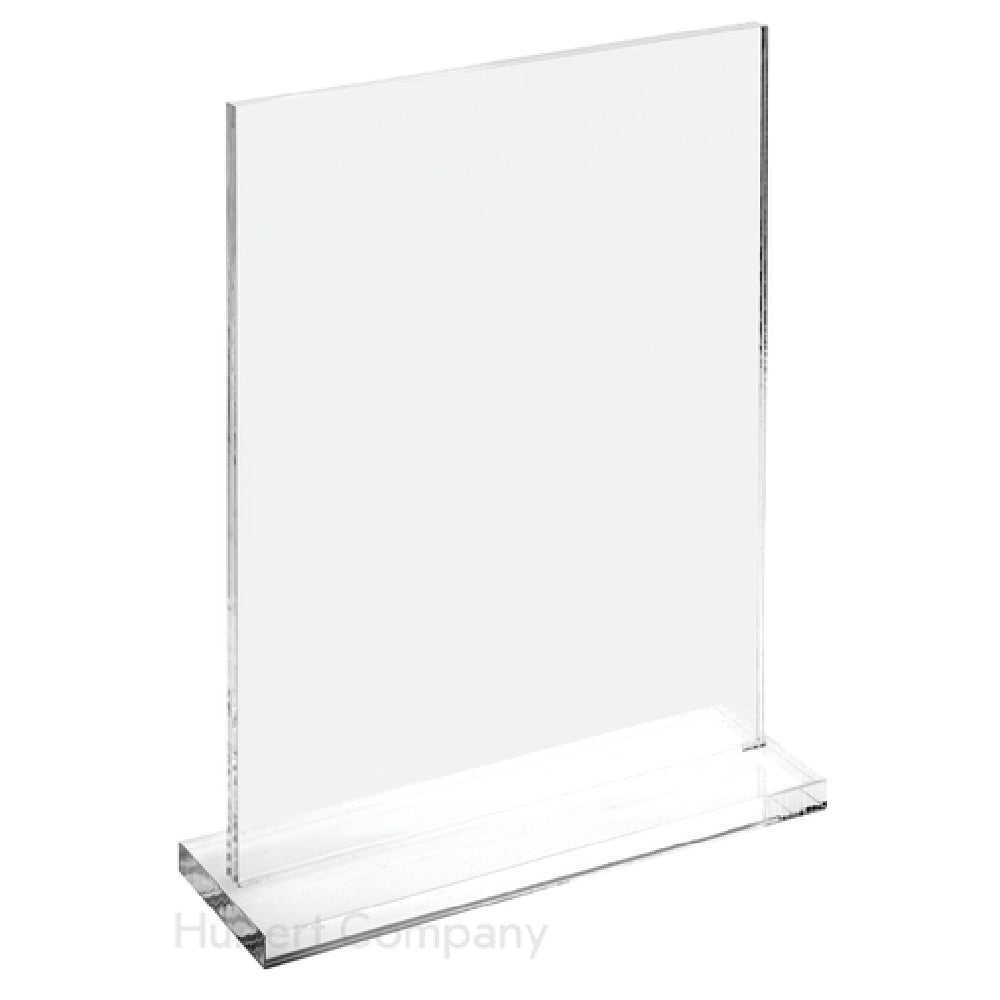 Hubert 90255 - Premium Sign Holder, 8-1/2" X 11"H, Acrylic