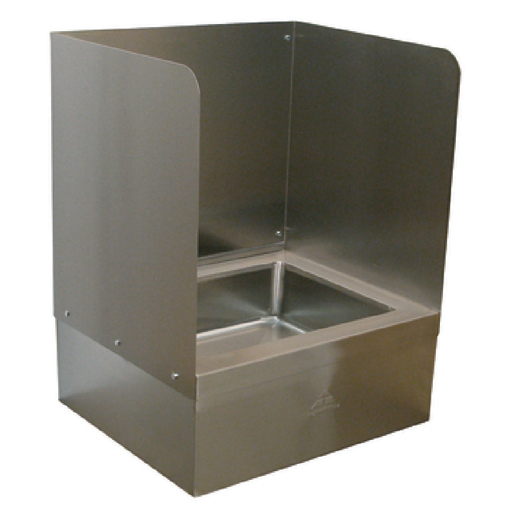Advance Tabco K-303 Three-sided Wall Splash (left Right & Back) For 9-OP-33 Mop Sink (field Installed By Others)